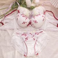 Kawaii Embroidered Set